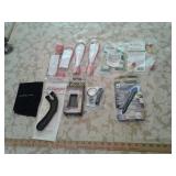 GLUE:GUN LOCKS:VELCRO:KNIFE SHARPENER