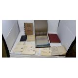 Old railroad ledgers postcards Operating rules