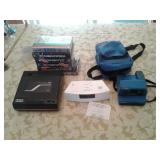 POLAROID CAMERA:VHS TAPE REWIND