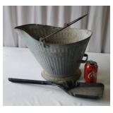 Coal Bucket with Scoop