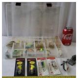 Fishing Case with Lures
