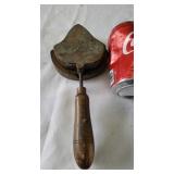 Iron/Wood and Brass G. Molly Antique Leaf Press.