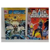 PC Comics: Ms Mystic Issue 2 & AC Comics: Black