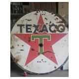 Texaco Metal Sign. 72 " Across.  Same Print on