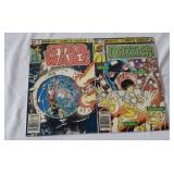 Star Wars  and Dazzler Comic Books.