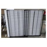 2 36x24 Black Wire Shelving