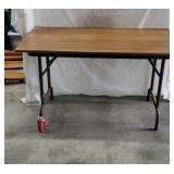 Folding Table. 50" x 24"