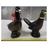 Avon Pheasant and Goose Aftershave Decanters.