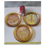 Set of 3 Bicentennial 1776 - 1976 Marigold