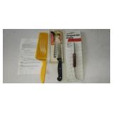 Slice and Serve, Santoka Knife and Grapefruit