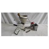 Strainer Sieve, Ware Ever Juicer and More