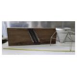 Kraut cutter and Sieve