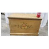 Small Chest with Hinged Lid. 32x15x 15.5
