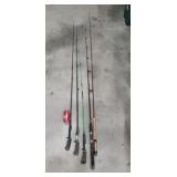 5 Fishing Rods.