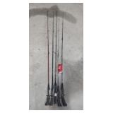 5 Fishing Rods.
