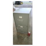 Two drawer file cabinet