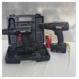 Craftsman Drills (No Chargers) and 1 Case