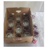 16 Wedding Center pieces and 3 Water Pitchers.