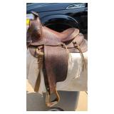 Hess & Hopkins  15" western saddle