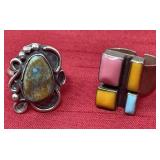 Sterling Silver Rings 16.00 Grams