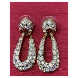 Swarovski Crystal Pierced Earrings