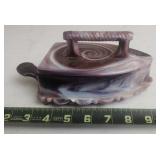 Imperial Purple Slag Glass Dish