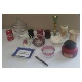 Handpainted Bud Vase & More