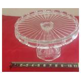 Coin Glass Cake Pedestal