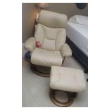 Chair with Ottoman
