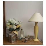 Germany Bud Vase,Lamp,Dresser Mirror, Artificial