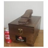 Shoe Shine Box with Supplies
