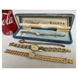 14k.Gold Bulova Ladies Watch & More