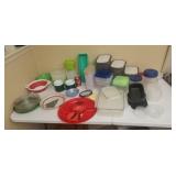 Storage Containers included Tupperware & Stanley