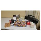 Coffee Bean Grinder, Paint Brushes & More
