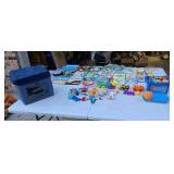 Children toys & books.
