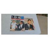 2 magazines on John F. Kennedy