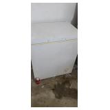 Sears compact chest freezer  works good.
