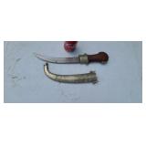 Ornamental knife from India