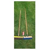 2 deck and carpet brooms