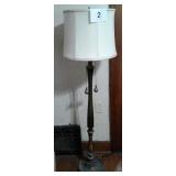 FLOOR LAMP...NEEDS NEED CORD
PLASTIC BASE