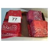 30 CHINA, PAKISTAN 100% COTTON HANKERCHIEFS