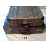 2 VTG SUITCASES