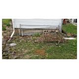 Tomato cages electric steel fence post plastic