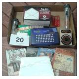 MAPS, LABEL MAKER, TIMER, FLASHLIGHTS, ETC