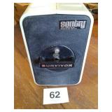 SENTRY SURVIVOR FIRE PROOF SAFE 16" x 8 1/4" X