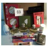 MENS ITEMS - OLD SPICE, COMBS, TOOTHBRUSHES,