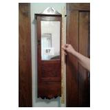 VTG TIE CABINET W DRAWER 36" H X 10" W