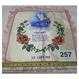 SATIN PILLOW COVER..MOTHER