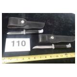 (2)BUCK KNIFES