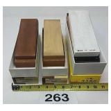 SHARPENING STONES...USED